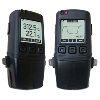 Dual Channel Thermocouple Data Logger with Graphic LCD Screen