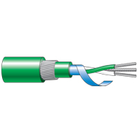(CZ56...CZ66) Single Pair XLPE, Twisted, Screened, Armoured, LS0H Thermocouple Cable (-30°C to +90°C)