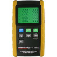 HH-4208SD - 12 Channel Thermocouple Data Logger (SD card)