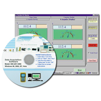 HH-4208SW - Software For 12 Channel Thermocouple Data Logger