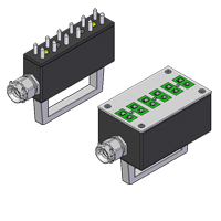 (RPS/RSS) Standard 6-Way Thermocouple and RTD Connectors