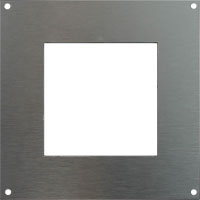 ZPAN1 - Panel Adaptor Plate 1/2 DIN to 1/4 DIN (164 x 164mm, cutout 92 x 92mm)