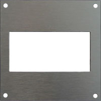 ZPAN3 - Panel Adaptor Plate 1/4 DIN to 1/8 DIN (114 x 114mm, cutout 45 x 92mm)