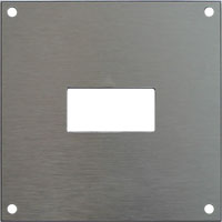 ZPAN4 - Panel Adaptor Plate 1/4 DIN to 1/32 DIN (114 x 114mm, cutout 45 x 22mm)