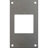 Panel Adaptor Plate 1/8 DIN to 1/16 DIN (114 x 67mm, cutout 45 x 45mm)