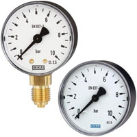 Wika Standard Pressure Gauge Models 111.10, 111.12