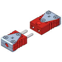 Miniature Ultra High Temperature Thermocouple and RTD Connectors